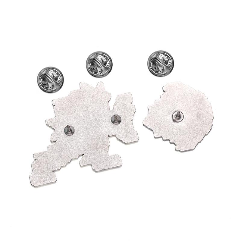 Childhood Arcade Pixel Game Peripheral Enamel Pins Custom Personalized Creative Brooches Lapel Badges Jewelry Gift for Kids