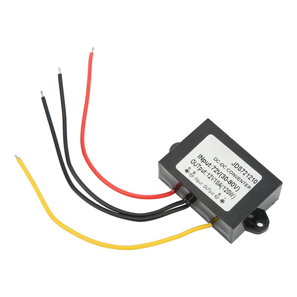 Buck Converter IP67 Impermeabil DC 72V la DC 12V 10A Modul convertizor de tensiune pentru vehicul