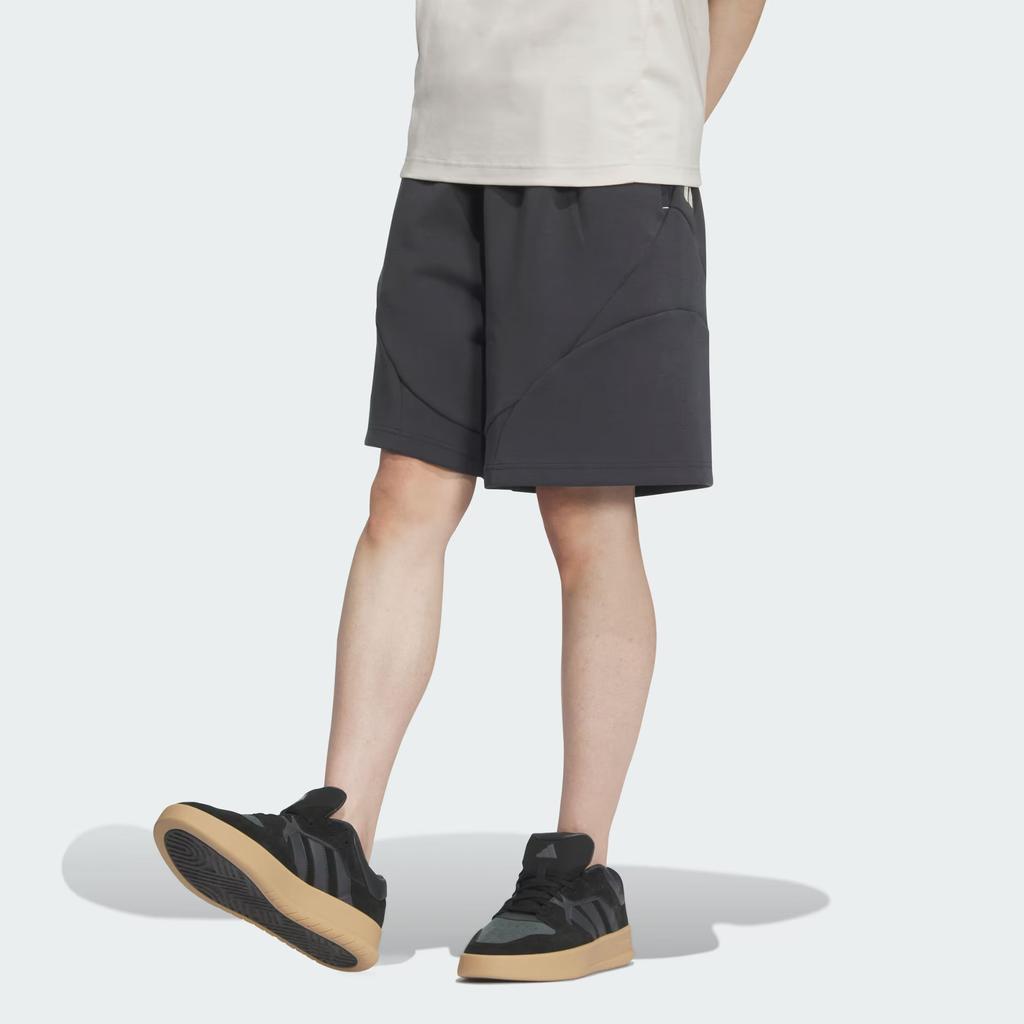 Adidas Future Style Knit Drawstring Loose Sports Five-Point Casual Shorts Men Shorts Carbon-Black JL9993