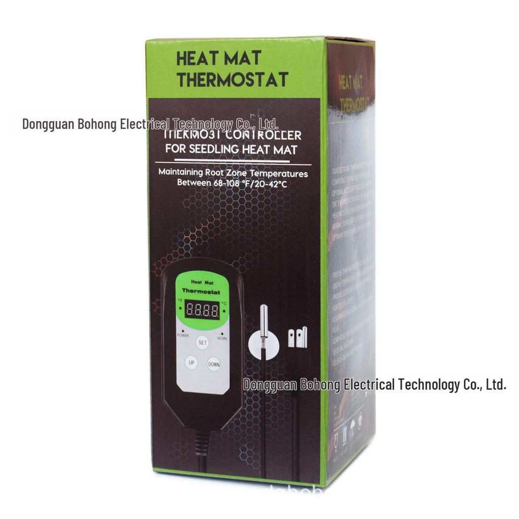 110V Digital Temperature & Humidity Controller for Heat Mats and Plant Crawlers