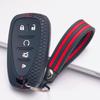 Key Fob Cover for Chevrolet Equinox Malibu Impala Cruze Camaro Traverse Blazer Silverado with Keychain Anti-Scratch Surface Shockproof Structure