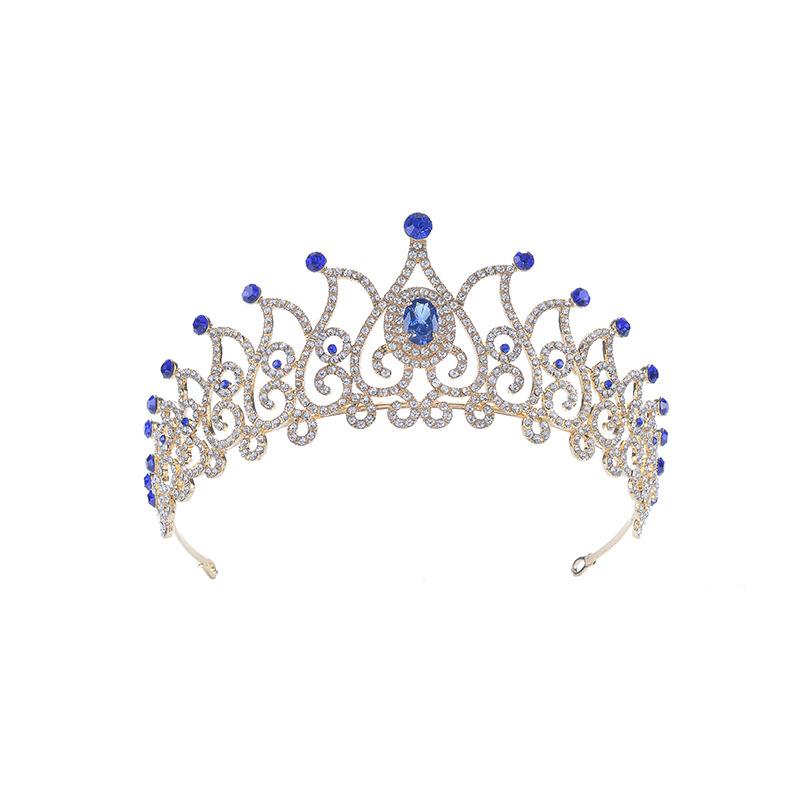 Korean Popular Luxury Bridal Zircon Crown Bridal Crown Rhinestone Princess Crown Wedding Accessories
