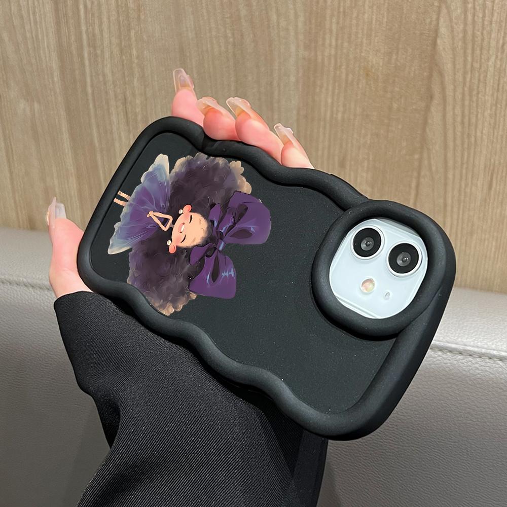 Big Wave Edge Weiches Silikonmaterial Macaron-Telefongehäuse Stoßfestes Schutzgummigehäuse für iPhone Samsung Huawei Honor Xiaomi Redmi OnePlus Moto