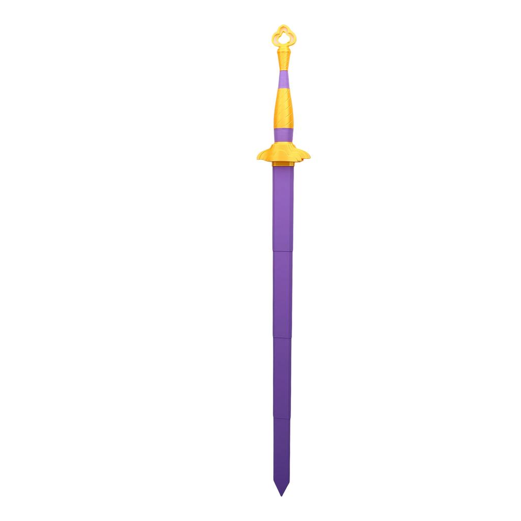 Retractable Cosplay Sword 3D Printed Anime Sword Toy Prop for Costume Display Movie Collectors Gift