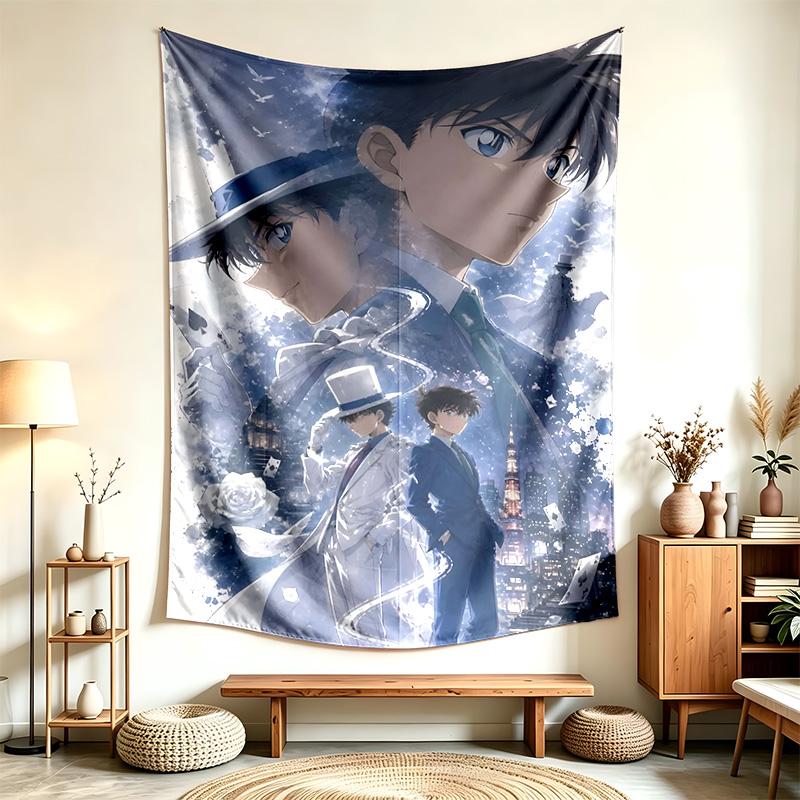 Detective Conan (14) Tapestry Suitable For Decorating Homes Dorms And Bedrooms Soft To The Touch And A Perfect Gift For Friends And Family