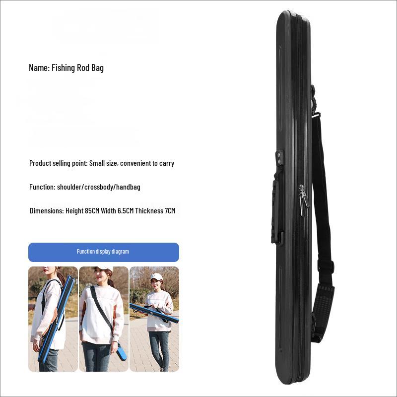 Oeny Hard Shell Fishing Rod Bag