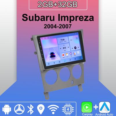 Android Carplay Car Radio For Subaru Impreza 2004-2007 Multimedia Player Head Unit Stereo GPS Navigation BT WIFI 2+32GB