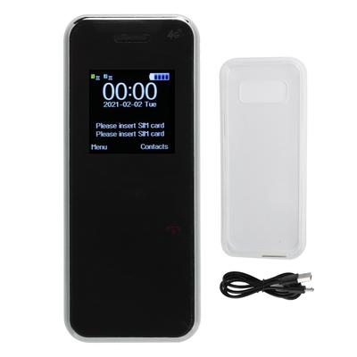 Prenosný mobilný telefón 32MB+32MB Dve karty Dva pohotovostné režimy Mini mobilný telefón pre deti(Tmavomodrá )