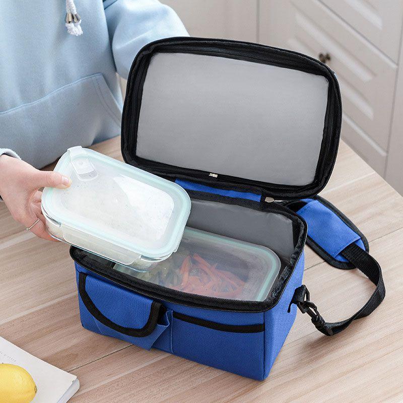 Bag Lunch Insulated For Men Women Kids Thermos Cooler Adults Tote Food Box Lunch