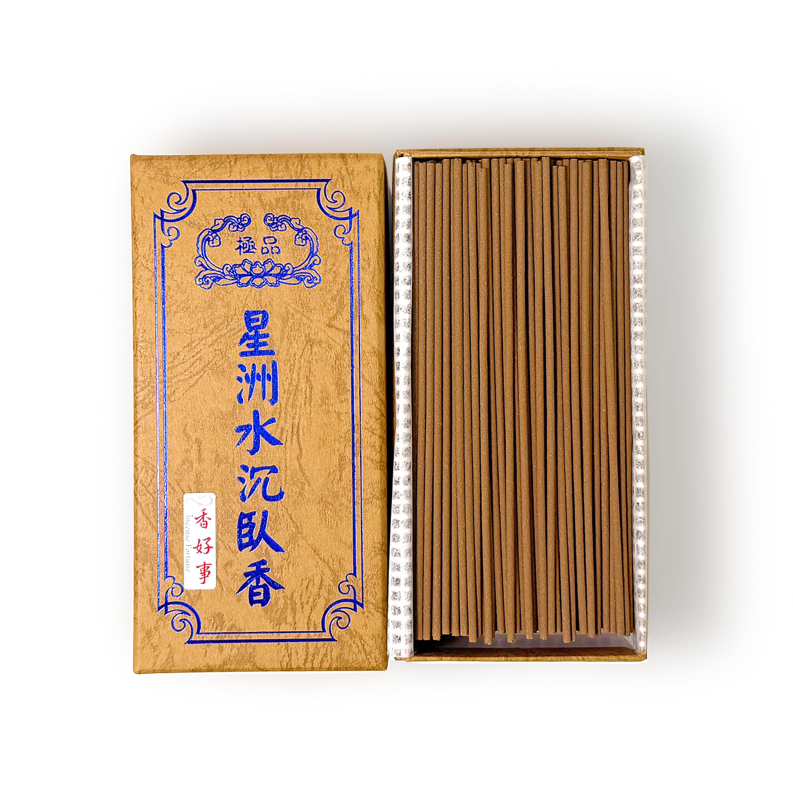 

Kokoji SZ Xingzhou Agarwood 150g Incense Sticks, Traditional Taiwanese Incense Made with Southeast Asian Agarwood (15cm)