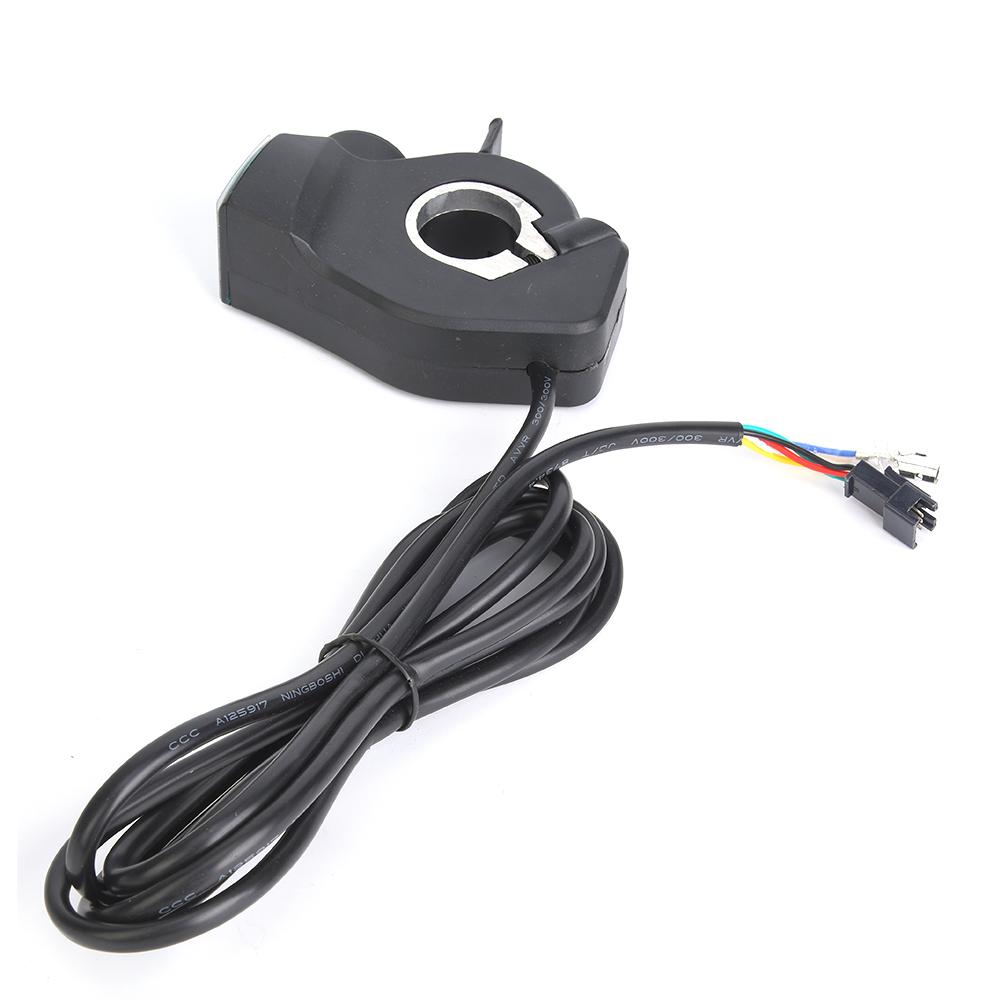 E Bike Thumb Throttle LCD Digital Battery Voltage Display Switch