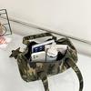 Niche Design Spicy Girl Large Capacity Camouflage Pillow Bag New Trendy Star Single Shoulder Underarm Bag KTB