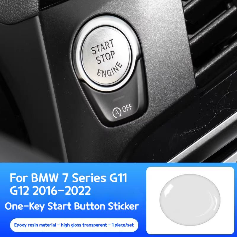 Pour BMW Série 1 5 6 X3 G30 G32 G01 G02 F52 G07 G12 2018-2025Bouton d'activation en un clic pour les accessoires intérieurs protégés par colle