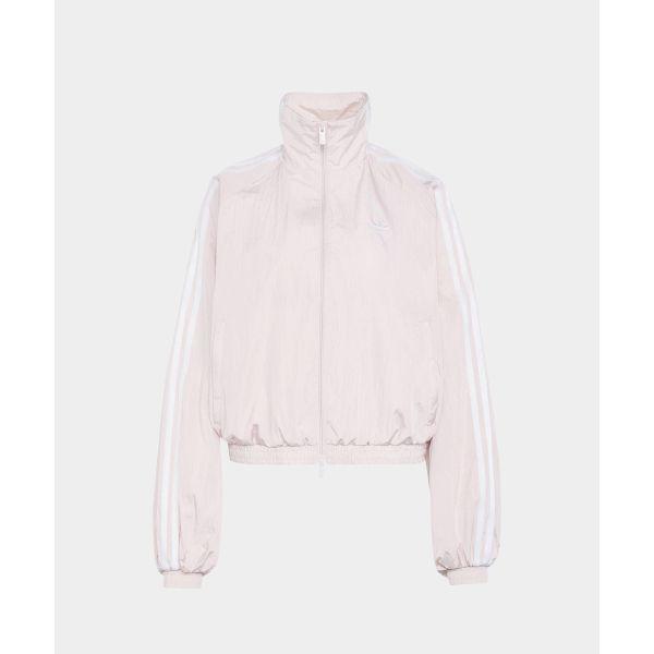 adidas Originals Adilenium 5.0 Μπαλονάτο Top Πλεκτό Ριγέ Φαρδύ Ζακέτα με Κουκούλα Μακρυμάνικη Γυναικείες Ζακέτες KY5046