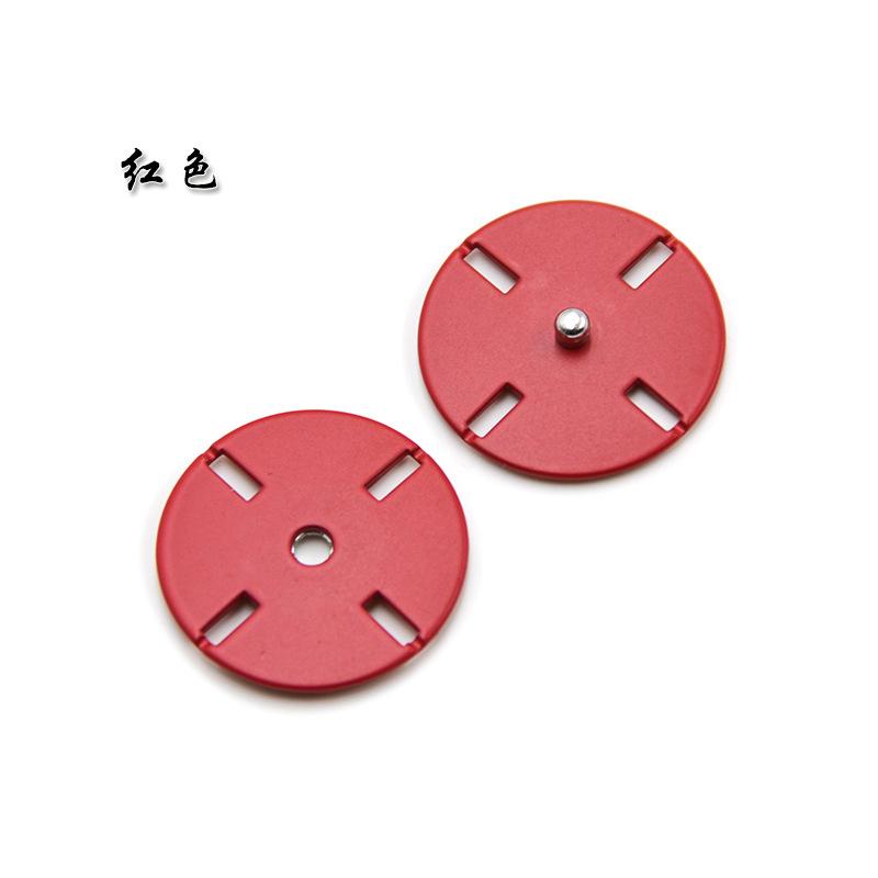 Three Love Flat Metal Button Snap Button Wool Coat Down Jacket Invisible Concealed Button Button