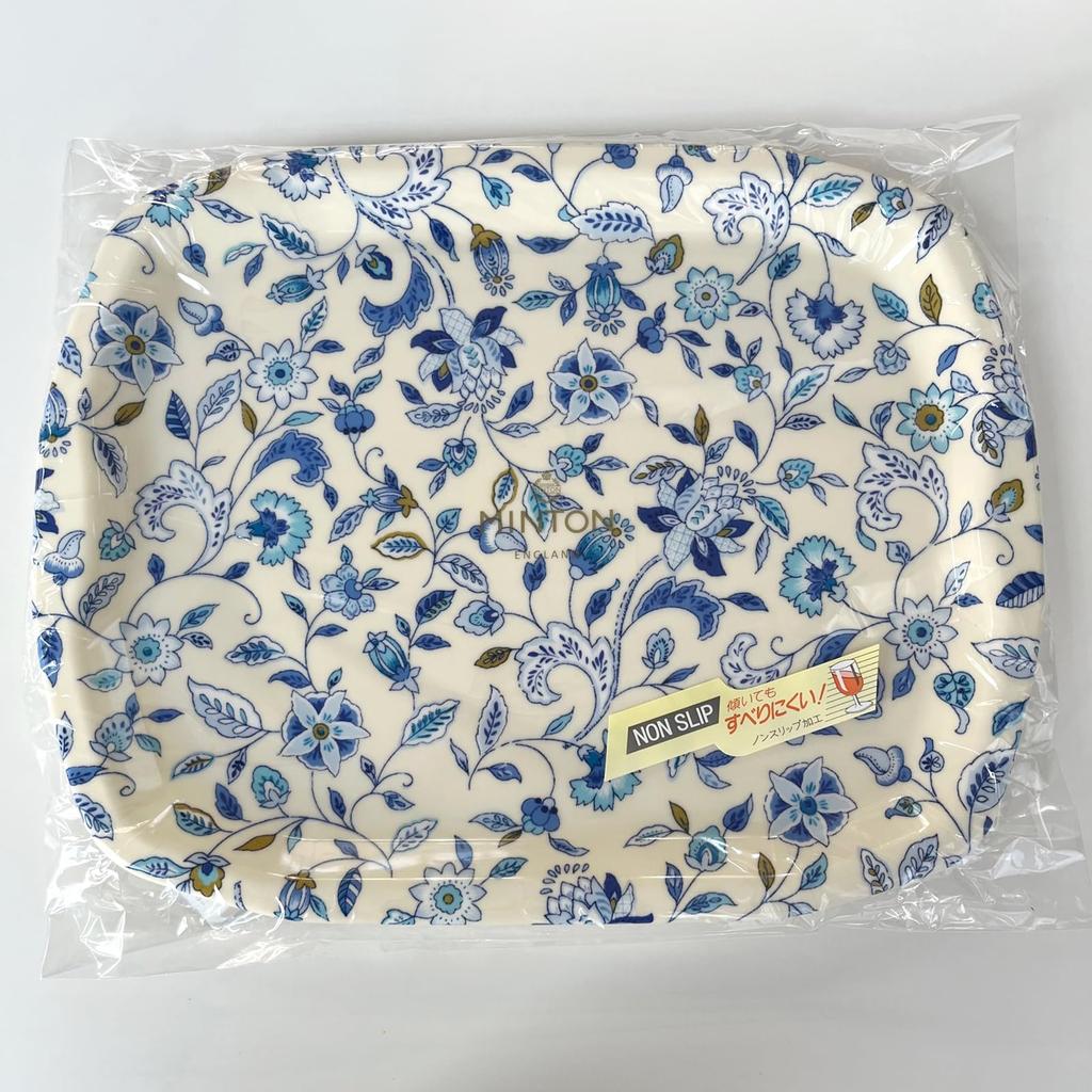 Kawashima Selkon MINTON Hardwick Blue Large Tray JN1540, Made In Japan