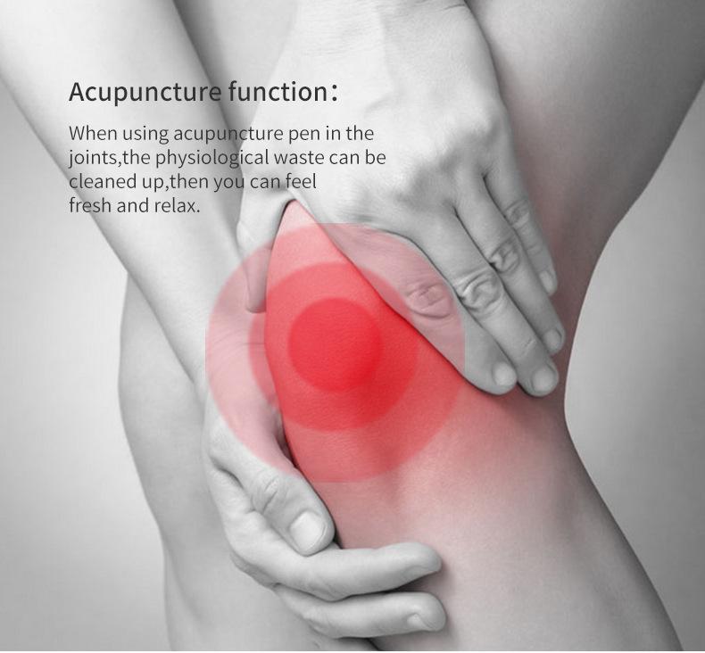 Acupuncture Meridian Energy Pen: Automatic Point Finder & Electronic Pulse Massager for Acupressure and Health Care.