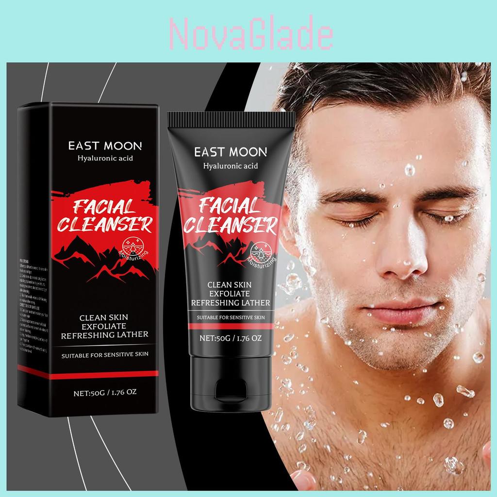 East Moon Hydrating Moisturizing Facial Cleanser Gentle Cleansing Refreshing Comfort And Nourishing Foam 50g Export Only