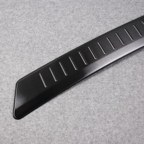 RUIQ Nissan New KICKS P15 Type Exterior Stainless Steel Rear Bumper Step Garnish Guard Scratch Prevention Designed specifically for Nissan KICKS (Blac