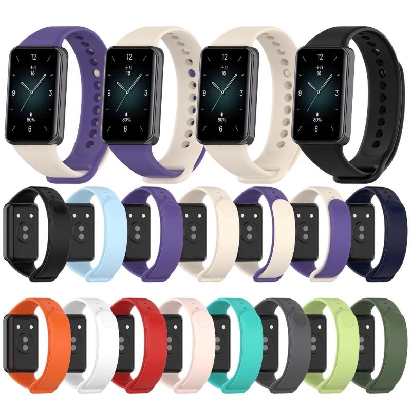 Silicone Watchband for Band 9 Bracelet Wear Resistant Watch Straps Replacement Scratchproof Watch Wriststrap Belt