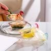 Glass Crystal Hen-Shape Candy Dishes Creative Chicken Fruit Bowl with Lid Table Decoration Dessert Plate Home Decors