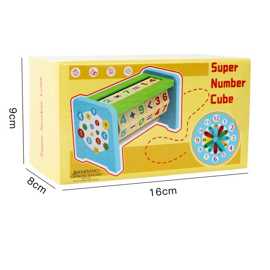 

Дерев яна Монтессорі Математична Іграшка для Дітей, Навчальна Гра на Додавання та Віднімання, Іграшка для Дошкільнят для Вивчення Рахунку