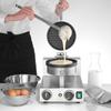 Single Round Waffle Maker for Belgian Waffles, Teflon, Diameter 190 - Hendi 212172