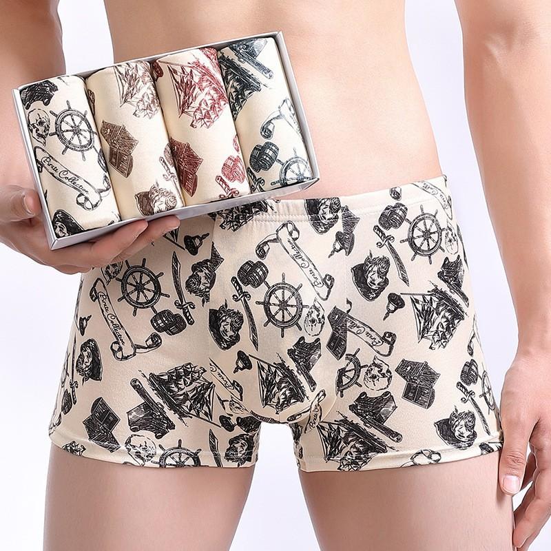 

Мужские трусики, 4 шт./лот, мужские трусы, мужские шорты, боксеры, нижнее белье, модные сексуальные мужские боксеры с бамбуковыми отверстиями, большой размер L-4XL XXXXL
