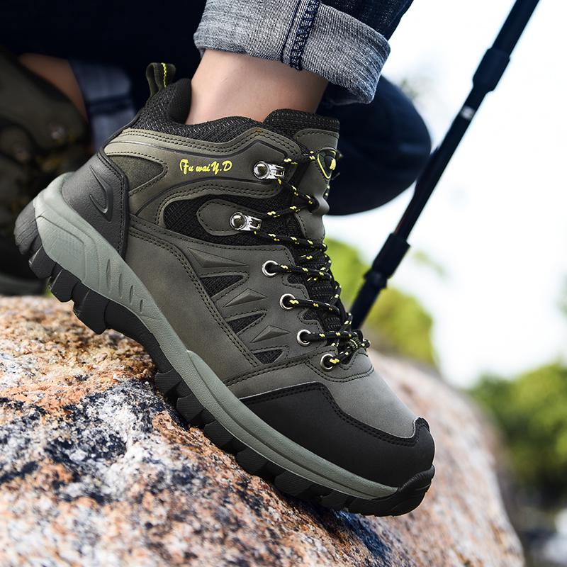 Man Woman Boots Men Hiking Boots Woman Outdoor Work Shoes Military Combat Sneakers