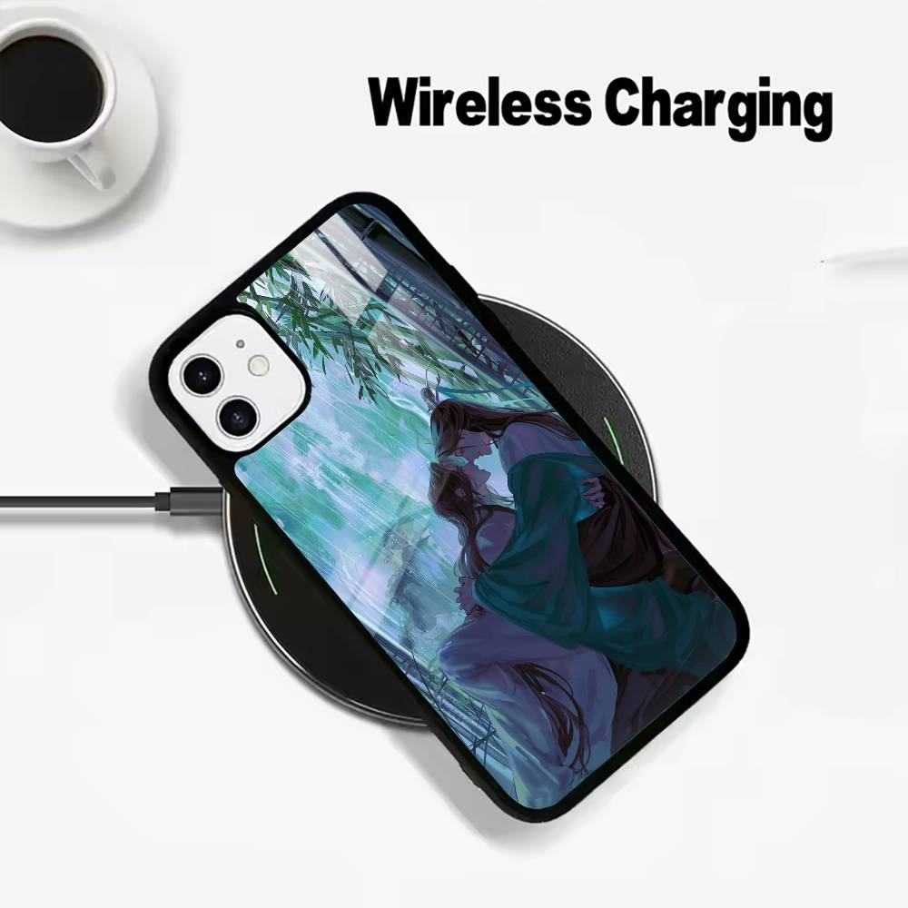 The -Scum- Villain's -Self-Saving -System Phone Case For IPhone17 16 15 14 13 12 11 Pro Max Plus Wireless Charger Cover Funda
