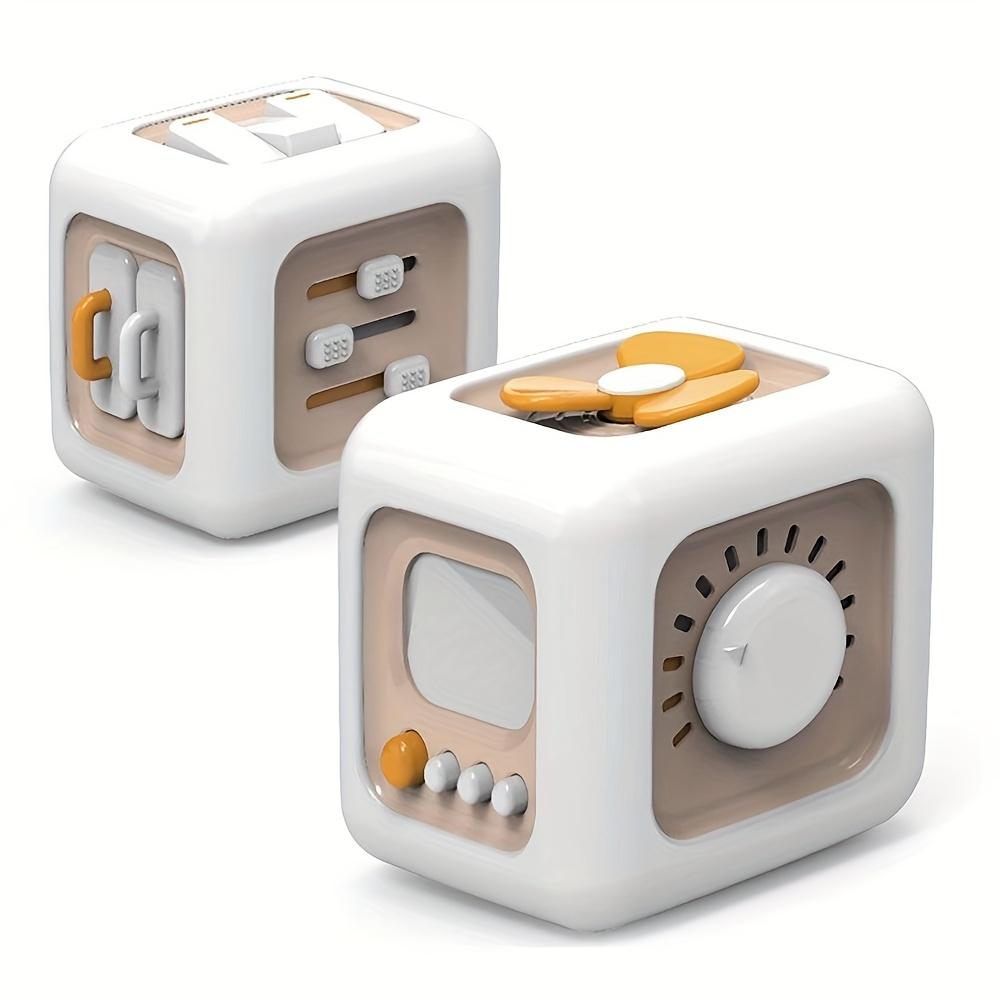 Geometric Perception for Toddlers Magic Cube, Early Childhood Development Educational Toys, Brain Exercise,Travel Friendly, ABS Material, Color Mixing