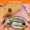 Adorable Cartoon Capybara Plush Pencil Case Large Capacity Stationery Organizer For Students