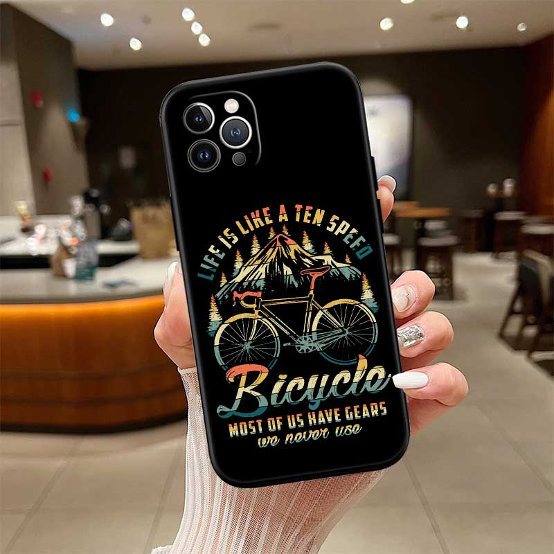 UP25 Cycling Bicycle New High-End Shell Phone Case for iPhone SE X XS XR 16E 17 11 Pro Max 8 7 6 6s Plus Air