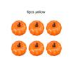 6/12pcs Simulated Pumpkin 5.5cm Plastic Halloween Family DIY Decoration for Parties and Festivals Mini Vegetable Model TMZ