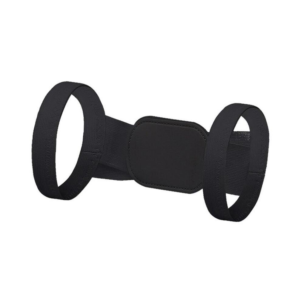 

Коректор постави спини регульований унісекс невидимий для спини та плечей ортопедичний підтримка хребта коригувальний пояс дім офіс спортзал спорт чорний