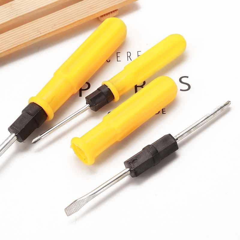 2 In 1 Double-head Multi-function Mini Stainless Steel Screwdriver Repair Tool Gadget
