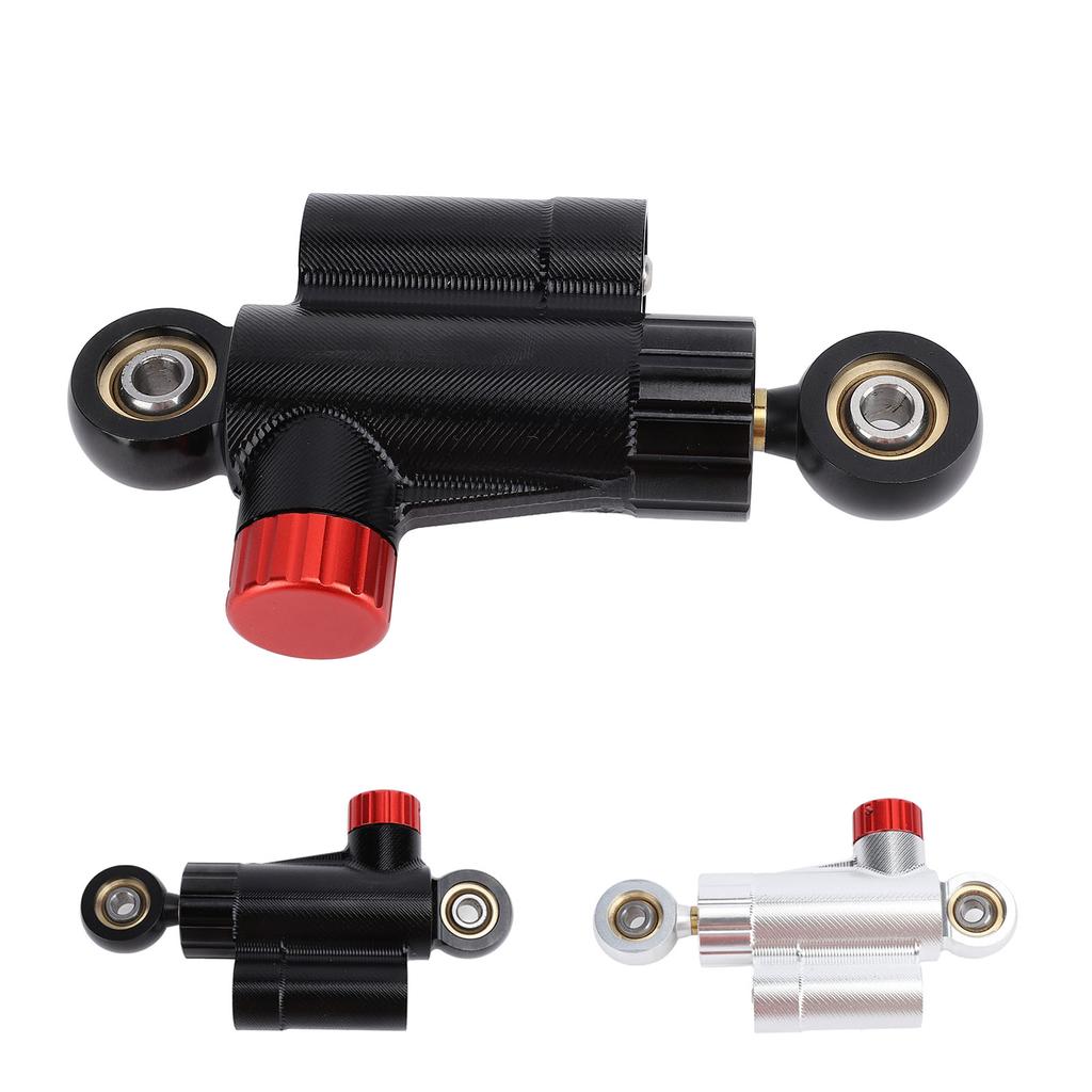 Motorcycle Steering Damper Stabilizer CNC Aluminum Alloy Adjustable Safe Control Enhanced Stability 