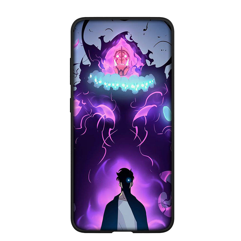 Handyhülle für Samsung Galaxy S25 S23 S22 S24 Ultra FE A05 A06 A15 A16 A36 A37 A35 A54 A55 A56 A57 A25 A26 A53 Sung Jin woo Solo Leveling Arise Cover