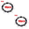 10/20Pcs Metal Binder Clips Paper Clips 15/19/25/32/41MM Paper Clips For Books Stationery School Office Supplies High Quality
