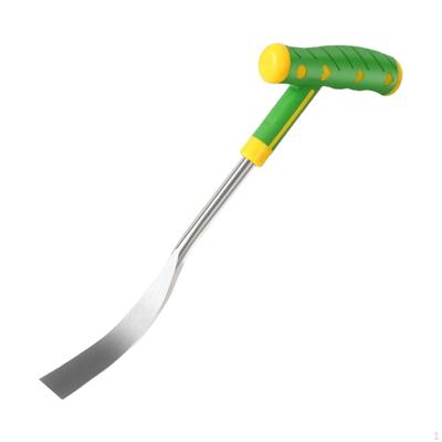 Small T Shaped Spade Non Slip Planting Soil Shovels Weeding Trowel for