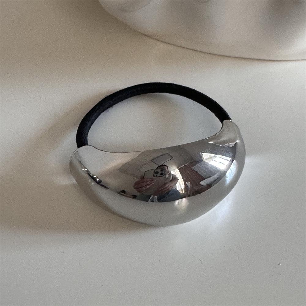 Korean Retro Elegant Elastic Hair Tie with Irregular Design