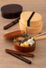 Tatsumiya Bento Box, Lacquered Bentwood Bento Box, Single Tier, Made In Japan, Large, Light Brown