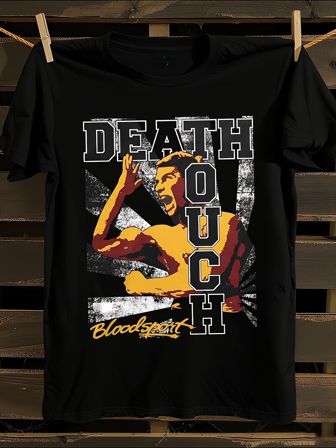 BLOODSPORT Officially Licensed Death Touch Graphic Tshirt S