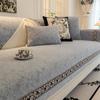 Backrest Sofa Towel Anti Slip Wear Resistant Chenille Settee Cover Universal All Year Round Ink Painting Patterns Sofa Cushion
