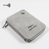 2024 RFID Anti-Theft Zipper Passport Holder: Multifunctional Travel Wallet Organizer