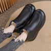 Women's Boots 2026 New Soft Soled Leather Flat Bottomed Retro Comfortable Short Boots Anti Slip Round Toe Single Boot