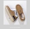 Men's Retro Genuine Leather Thick Sole Casual Shoes - 2025 Autumn Collection