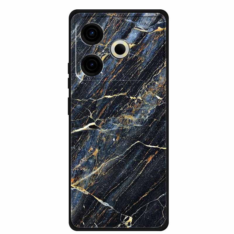 Phone Case For Tecno Pova6 Neo TPU Back Coque for Pova 6 Neo Marble Colour Soft Cover Protective Funda Luxury Silicone Shell