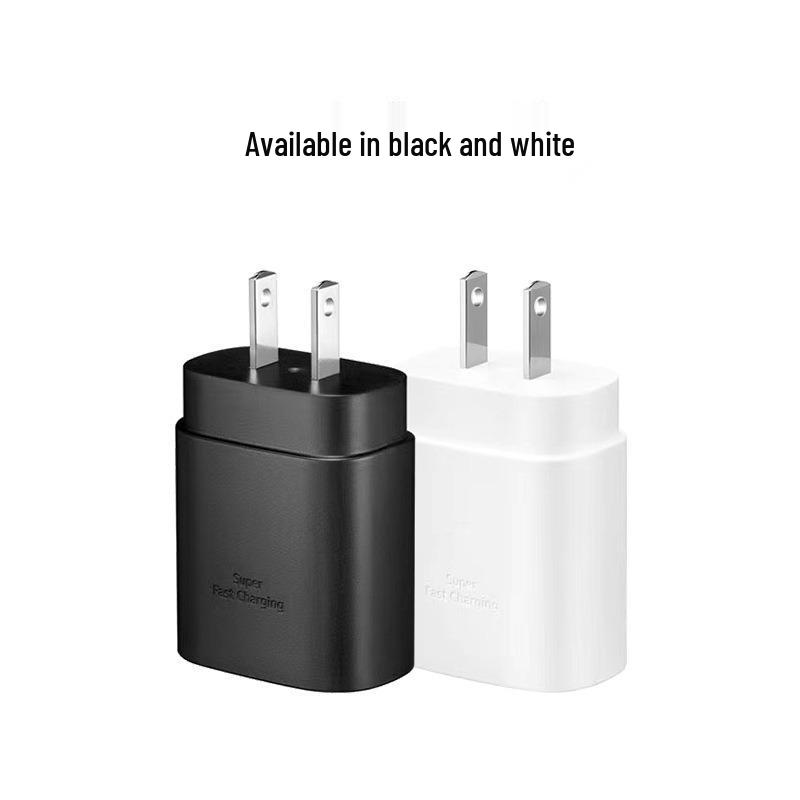 Samsung 25W Super Fast Charger with PPS Cable Set - Compatible with US, China, Europe Standards