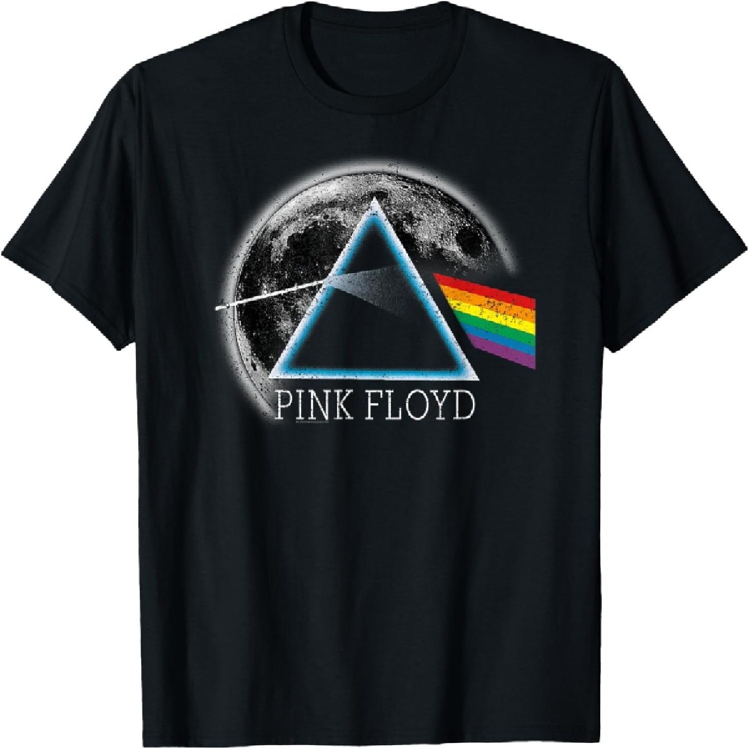 Футболка Pink Floyd Dark Side of The Moon Рок-музыкальная группа XXXXXL разноцветный
